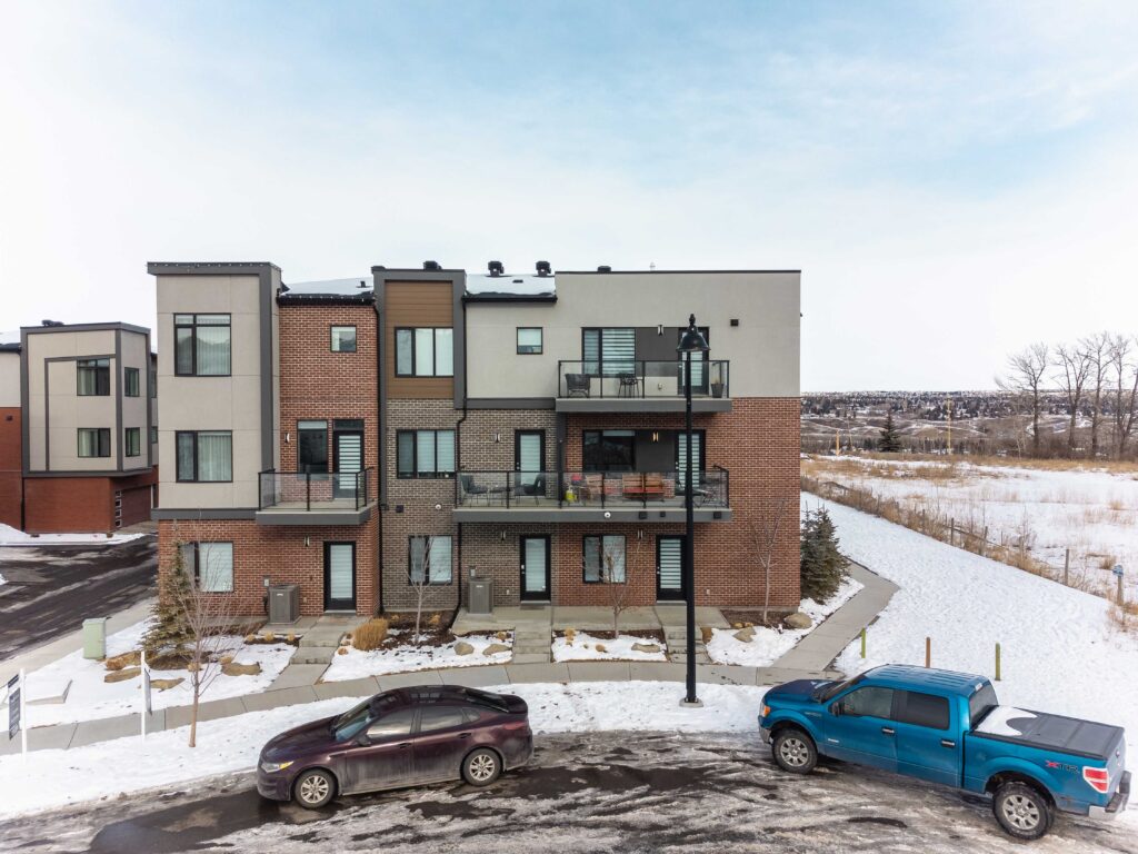 Ariel drone photo for real-estate